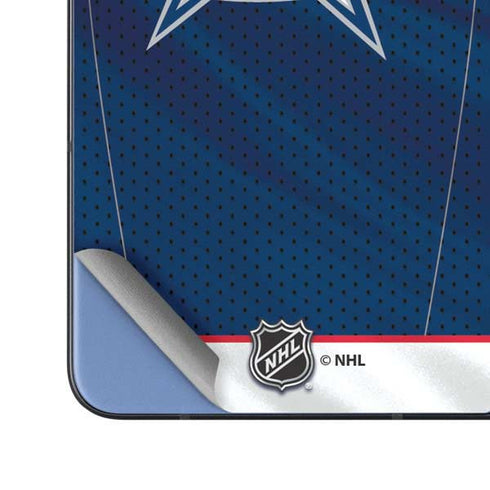 NHL Columbus Blue Jackets Jersey Galaxy Z Fold5 5G Skin